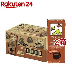 キッコーマン 豆乳飲料 ココア(200ml*36本セット)【キッコーマン】[たんぱく質]