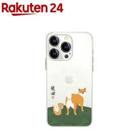 しばたさん iPhone 13 Pro ソフトクリアケース パトロール ABF21758i13P(1個)【アビィフレンズ】