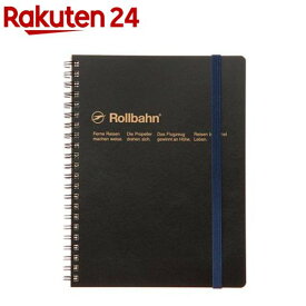 ロルバーン ポケット付メモ A5 ブラック 500056-105(1冊)