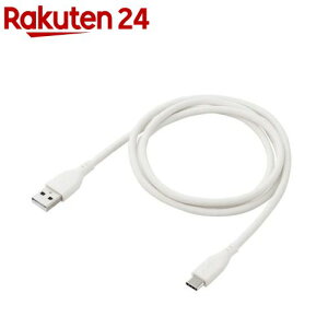 GR USBȂ߂炩P[u USB A to USB C RoHS zCg MPA-ACSS10WH(1)yGR(ELECOM)z