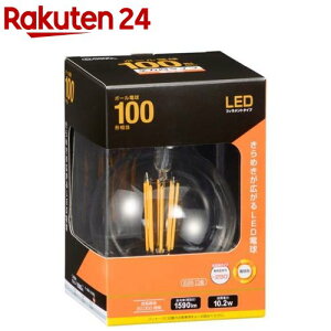 LED�d�� �t�B�������g �{�[���d�� E26 100�`���� �d���F LDG10L C6(1��)�yOHM�z