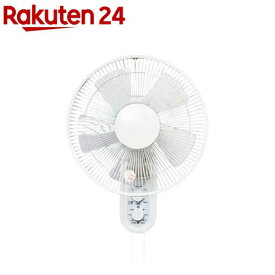 壁掛け扇風機 IR-WF33M TEKNOS ホワイト(1台)