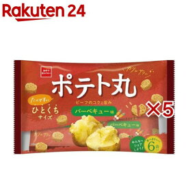 ポテト丸バーベキュー味(108g×5セット)