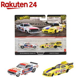 ホットウィール プレミアム 72プリムス クーダ FC／ロブ・ン・ピンクス JBL01(1セット(2台))【ホットウィール(HOT WHEELS)】[ミニカー ダイキャストカー 乗り物 車 おもちゃ 3歳]