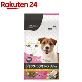 ウェルケア ジャック・ラッセル・テリア専用 アダルト〜シニア(2.7kg)【ウェルケア(WellCare)】