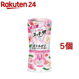 トイレのスッキーリ！ Sukki-ri！ 消臭芳香剤 エアリーホワイトフローラルの香り(400ml*5個セット)【スッキーリ！(sukki-ri！)】