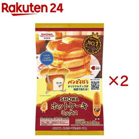 SHOWA ホットケーキミックス パンどろぼうコラボ(3袋入×2セット(1袋200g))【昭和(SHOWA)】