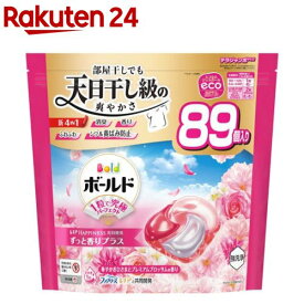 ボールド 洗濯洗剤 ジェルボール 4in1 華やかおひさまとプレミアムブロッサム 詰替(89個入)【ボールド ジェルボール】