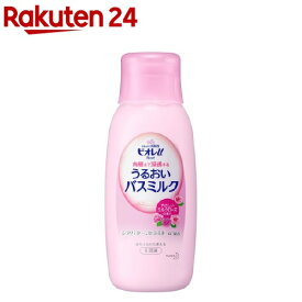 ビオレu角層まで浸透バスミルクミルクローズの香り本体((600ml))【ビオレU(ビオレユー)】[入浴剤]