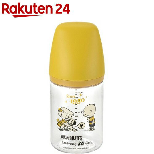 楽天市場 リッチェル スヌーピー 70th おでかけミルクボトル 160ml 1個 楽天24