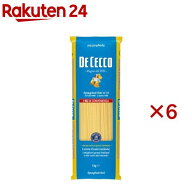ディ・チェコ No.11 スパゲッティーニ(1kg×6セット)【ディチェコ(DE CECCO)】