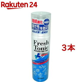 柳屋 薬用育毛 フレッシュトニック 無香料スーパークール(190g*3コセット)【柳屋】[抜け毛 爽快 脱毛]