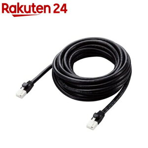 GR LANP[u CAT6A 5m  10Gbps Xg[g ܐ܂h~ ubN(1)yGR(ELECOM)z