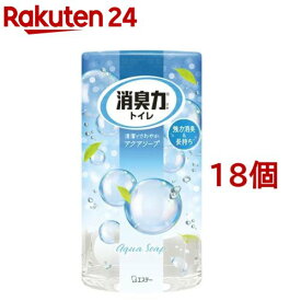 トイレの消臭力 消臭芳香剤 トイレ用 アクアソープの香り(400ml*18個セット)【消臭力】