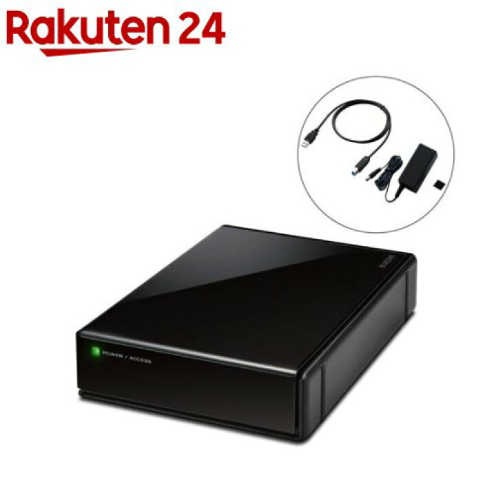 楽天市場】エレコム ハードディスク 外付け 6TB SeeQVault規格 USB3.2 