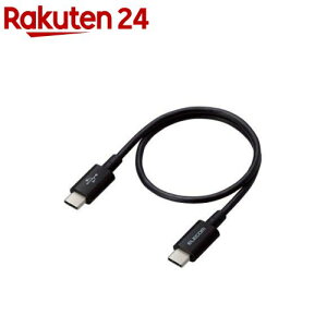 GR ^CvC P[u USB Type C to Type C 0.3m PD 60WΉ ubN(1)yGR(ELECOM)z