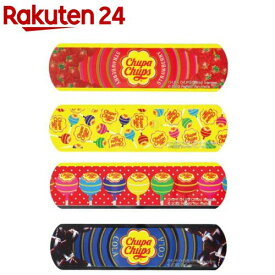 絆創膏 お菓子絆創膏 チュッパチャプスMサイズ 約7.2×1.9cm SIB002(12枚入×2セット)【お菓子絆創膏】
