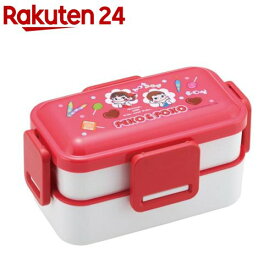 ランチボックス スリム 二段 600ml ペコちゃん おかし PFLW4AG(1個)