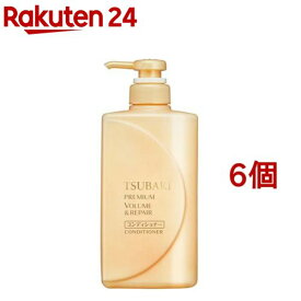 ツバキ(TSUBAKI) プレミアムボリューム＆リペア(ヘアコンディショナー)(490ml*6個セット)【ツバキシリーズ】