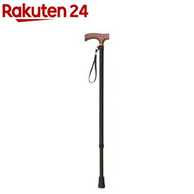 アルミ製ステッキ 伸縮式 高さ10段階調節 スタンダードタイプ RQS-S102BK(1本)