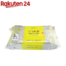 服部製紙 ウェットシート いつもの アルカリ電解水 食卓＆リビング拭き ALP-4-3P(20枚×3個)