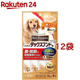 ベストバランス 犬 おやつ ミニチュア・ダックスフンド用 高齢向け(60g*12袋セット)【ベストバランス】