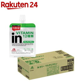 森永製菓 inゼリー マルチビタミン グレープフルーツ味(180g*36コ入)【inゼリー】