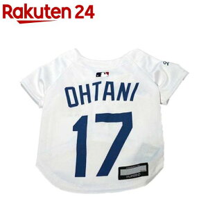 ドジャース大谷ジャージ ホワイト S-M ペット用(1枚)【LosAngeles Dodgers】