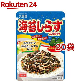 丸美屋 海苔しらすふりかけ NP(19g*20袋セット)【丸美屋】