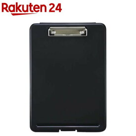 クリップボードフォルダー A4 黒(1個)