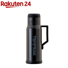 テンピーク 超保温ボトル ブラック 1200ml(1個)【(株)アトラス】