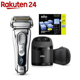 ブラウン メンズシェーバー シリーズ9 洗浄器付き 9394CC-V＋CCR5CR+1(6個入)(1セット)【ブラウン(Braun)】