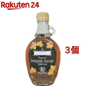 むそう商事 オーガニックメープルシロップ(330g*3個セット)