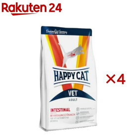 ハッピーキャット VET インテスティナル 消化器ケア ドライ(1kg×4セット)