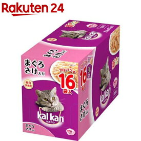 カルカン パウチ まぐろ さけ入り(70g*16袋)【カルカン(kal kan)】