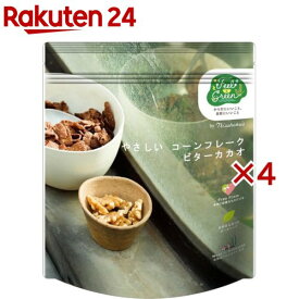 日食 Feel＆Green やさしいコーンフレーク ビターカカオ(140g×4セット)