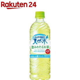 サントリー天然水 澄みわたるお茶(600ml*24本入)【サントリー天然水】