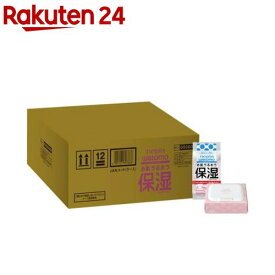ネピア wetomo お肌うるおう保湿ウェットティッシュ(46枚入×12個)【ネピア(nepia)】