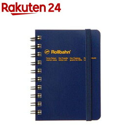 ロルバーン ポケット付メモ ミニ ダークブルー 500306-428(1冊)