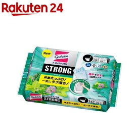 トイレクイックル ストロング トイレ掃除シート エクストラハーブ 詰替(16枚入)【クイックル】