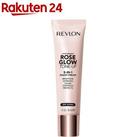 レブロン フォトレディ ローズ グロウ トーンアップ クリーム(30ml)【レブロン(REVLON)】[UVカット 日焼け止め 美肌 トーンアップ 毛穴]