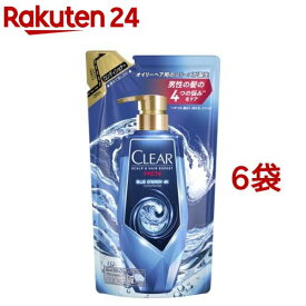 クリア ブルーエナジー4x スカルプコンディショナー つめかえ用(280g*6袋セット)【クリア(CLEAR) スカルプエキスパート】[頭皮ケア オイリーヘア用 パサつき・切れ毛をケア]