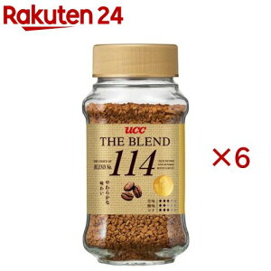 UCC �U�E�u�����h 114 �r(70g×6�Z�b�g)�y�U�E�u�����h�z