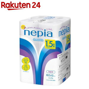 �l�s�A �g�C���b�g�y�[�p�[ 1.5�{�� 82.5m �V���O�� ������(12���[��)�y�l�s�A(nepia)�z