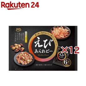 えびあられピー(6袋入×12セット(1袋21g))