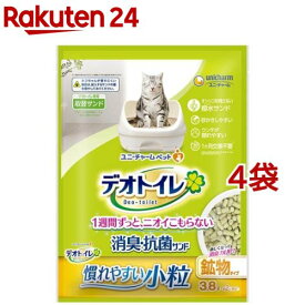 デオトイレ 猫用 消臭・抗菌サンド 小粒(3.8L*4袋セット)【デオトイレ】