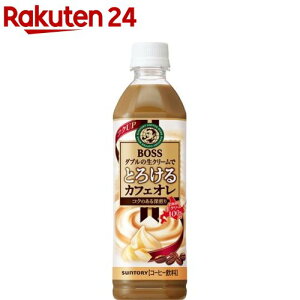 {X Ƃ낯JtFI(500ml*24{)y{Xz[BOSS I ybg{g JtFI]
