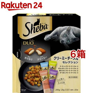 �V�[�o �f���I �N���[�~�[�`�[�Y���Z���N�V����(200g*6���Z�b�g)�y�V�[�o(Sheba)�z[�L���b�g�t�[�h �h���C�t�[�h �����]