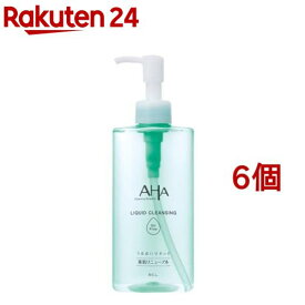 クレンジングリサーチ リキッドクレンジング オイルフリー(200ml*6個セット)【クレンジングリサーチ】[ふき取り 角質ケア AHA オイルフリー まつエクOK]