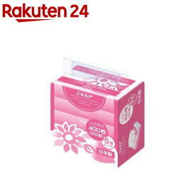 エルモアソフトティシューピンク(400枚(200組)×5パック)【エルモア】